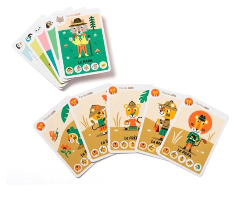 JEU DE CARTES - JEU DE 7 FAMILLES DES ANIMAUX
