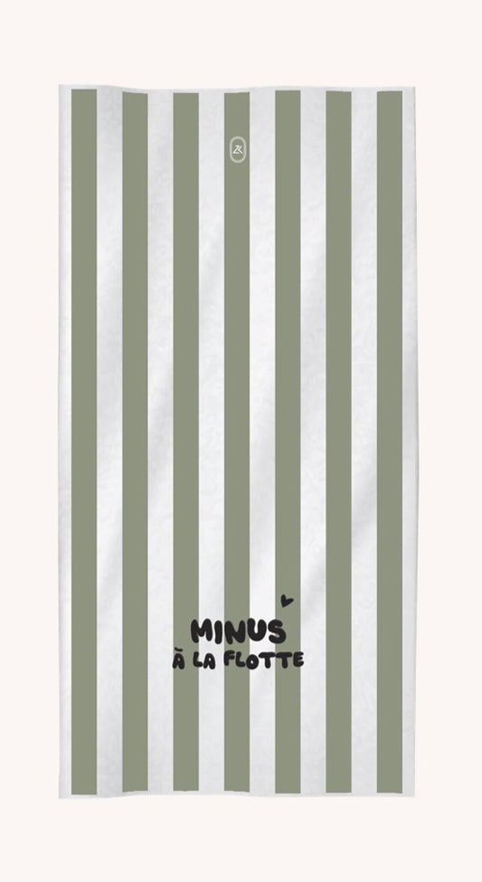 SERVIETTE MINUS À LA FLOTTE - VERT