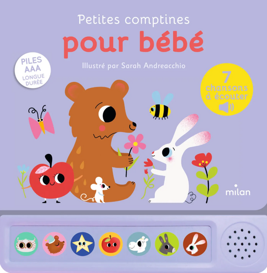 PETITES COMPTINES POUR BÉBÉ