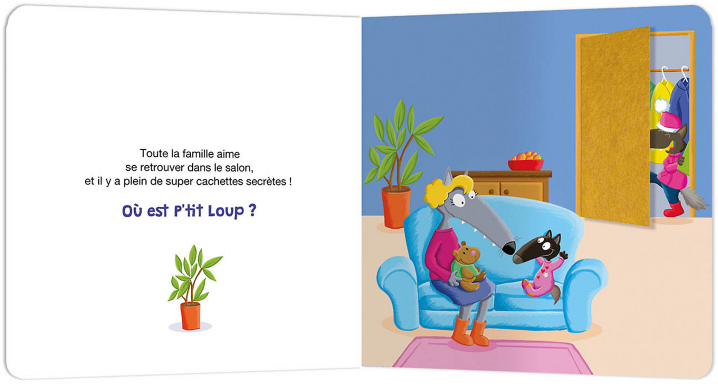 J'APPRENDS AVEC P'TIT LOUP - OÙ EST P'TIT LOUP ?