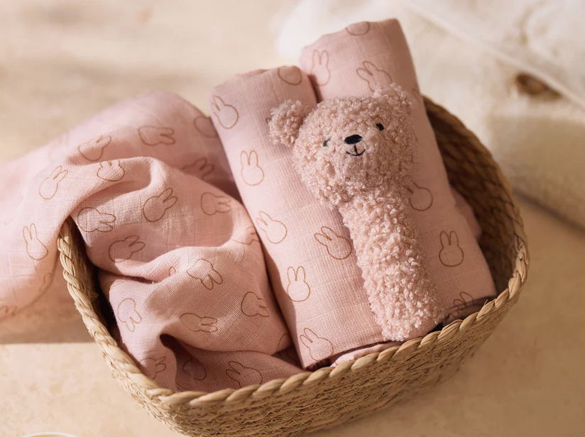 HOCHET TEDDY BEAR - WILD ROSE