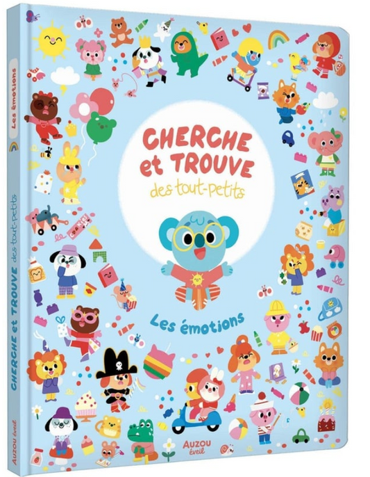 CHERCHE ET TROUVE DES TOUT-PETITS - LES EMOTIONS