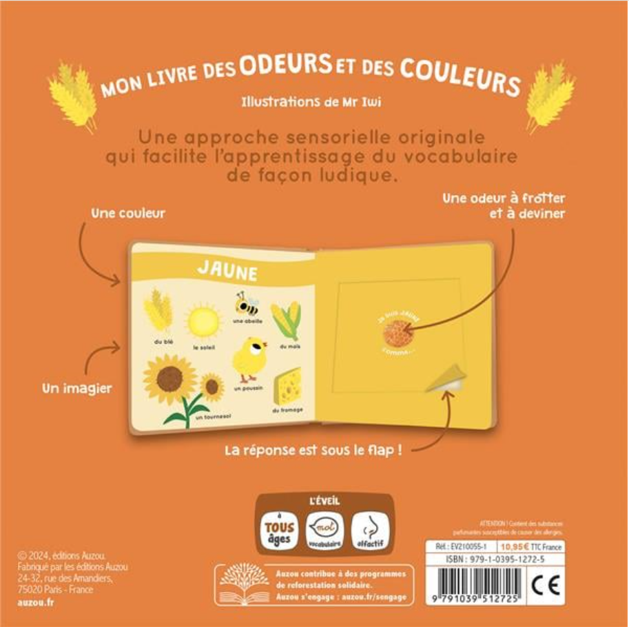 MON LIVRE DES ODEURS - LA FERME