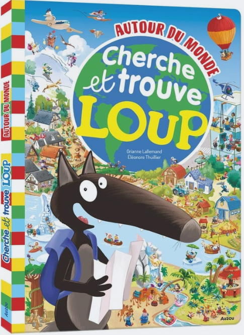 CHERCHE ET TROUVE LOUP - AUTOUR DU MONDE
