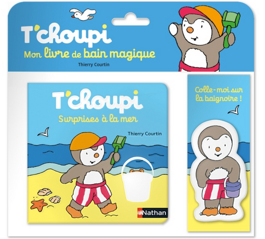 T'CHOUPI LIVRE DE BAIN MAGIQUE - SURPRISES À LA MER