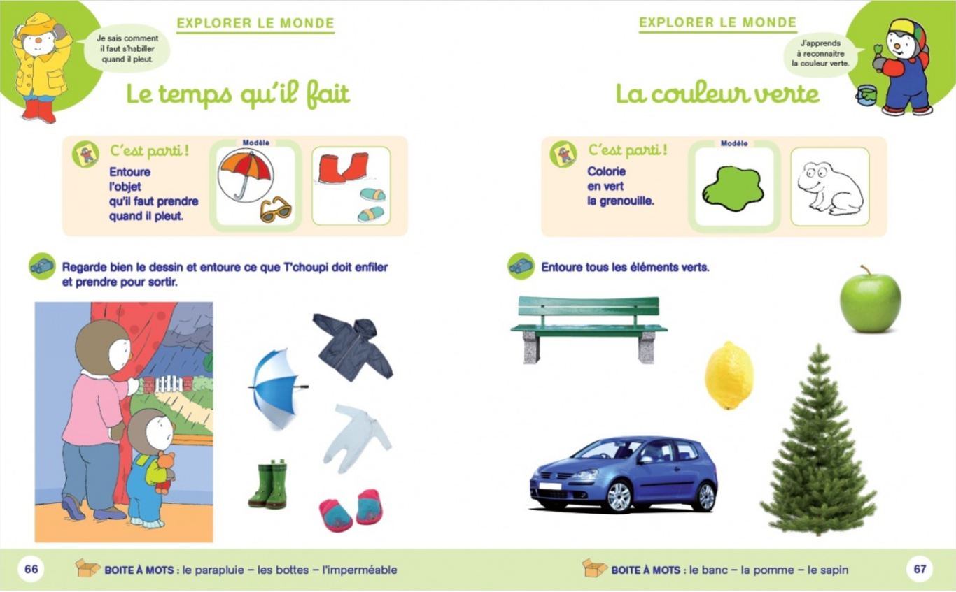 T'CHOUPI - MA MOYENNE SECTION - 4/5 ANS