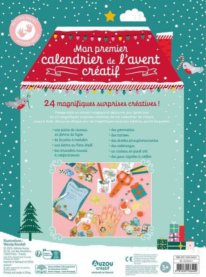 MON PREMIER CALENDRIER DE L'AVENT CRÉATIF