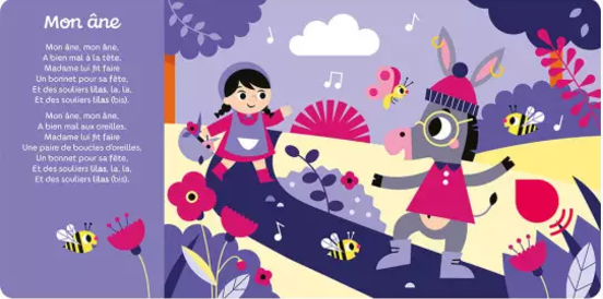 MES PREMIERS SONORES - MES COMPTINES DES COULEURS