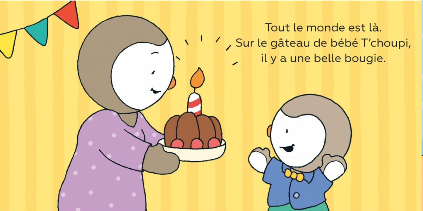 BÉBÉ T'CHOUPI - LA PREMIÈRE BOUGIE