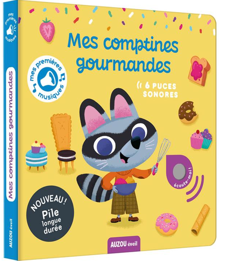 MES PREMIERS SONORES - MES COMPTINES GOURMANDES