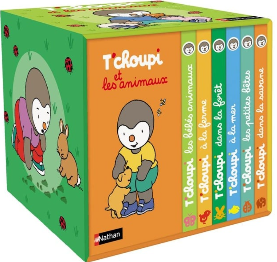 COFFRET T'CHOUPI - LES ANIMAUX
