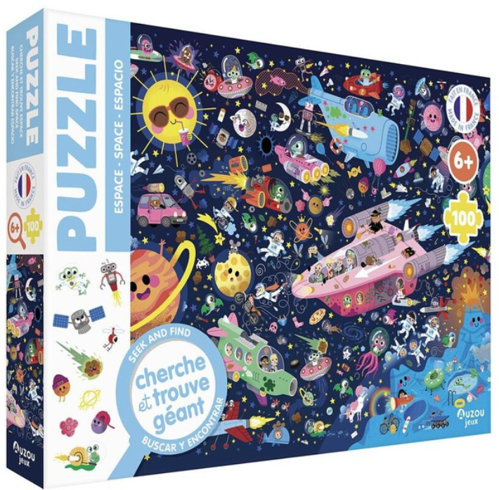 PUZZLE CHERCHE ET TROUVE DANS L'ESPACE