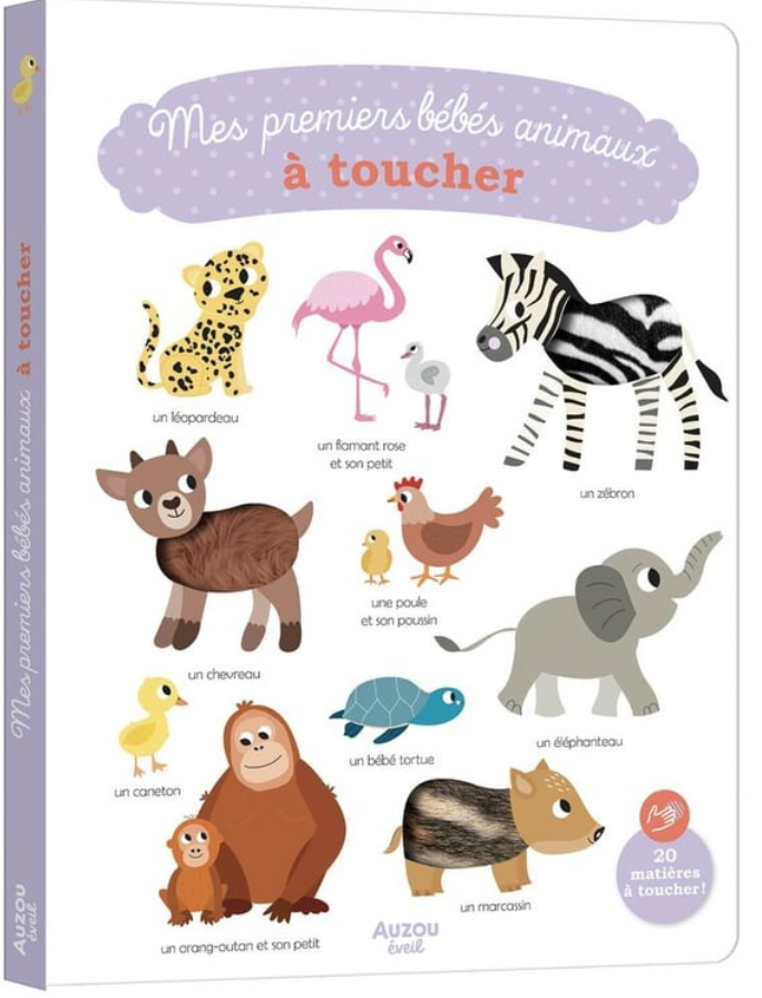 MES PREMIERS BÉBÉS ANIMAUX À TOUCHER