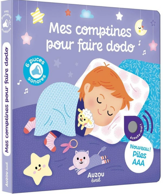 MES PREMIERS SONORES - MES COMPTINES POUR FAIRE DODO