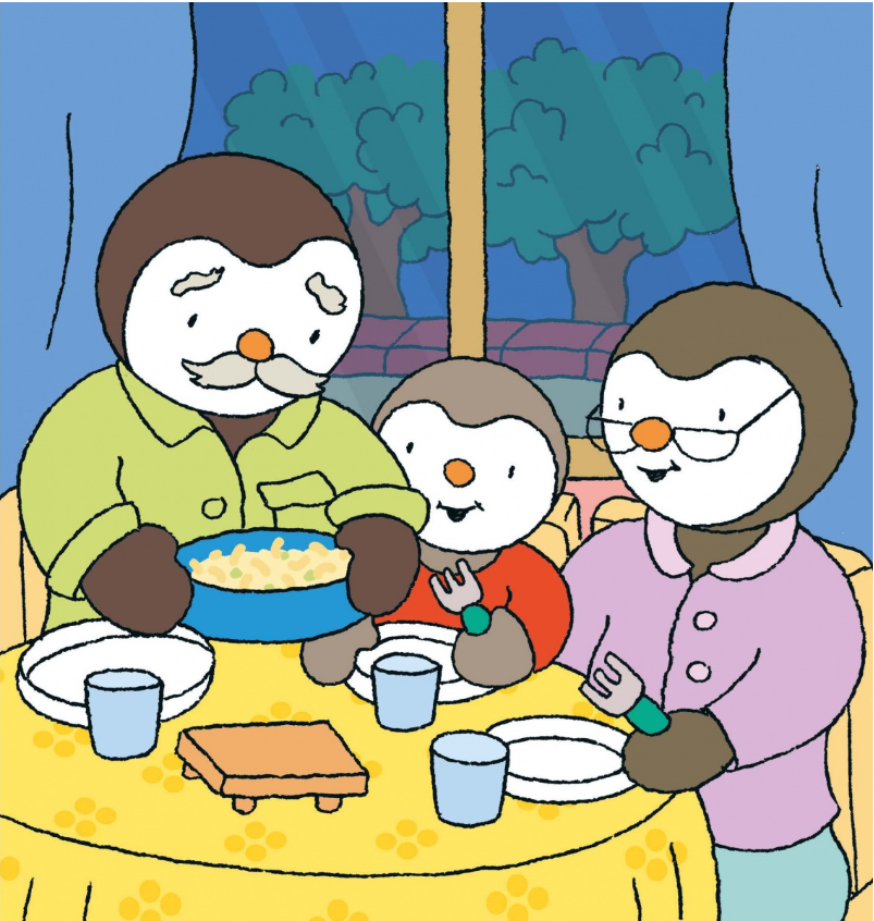 T'CHOUPI MANGE DE TOUT