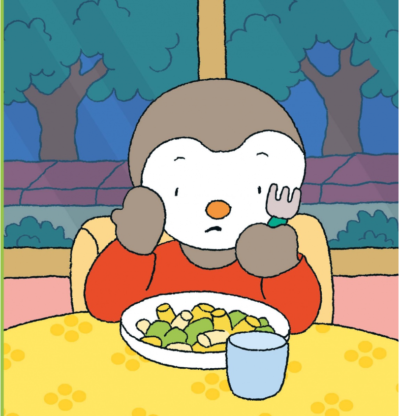 T'CHOUPI MANGE DE TOUT