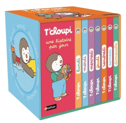 COFFRET T'CHOUPI - UNE HISTOIRE PAR JOUR