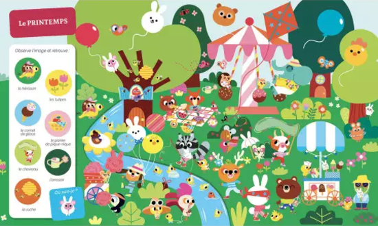 CHERCHE ET TROUVE DES TOUT-PETITS - PÂQUES