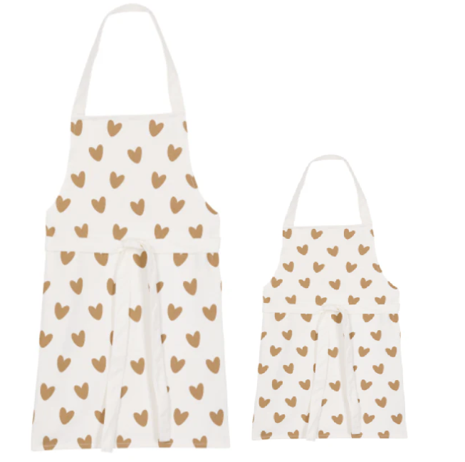 TABLIER ADULTE + TABLIER ENFANT avec Personnalisation