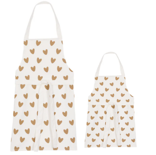 TABLIER ADULTE + TABLIER ENFANT avec Personnalisation