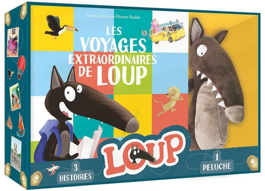 COFFRET LOUP - LES VOYAGES EXTRAORDINAIRES DE LOUP