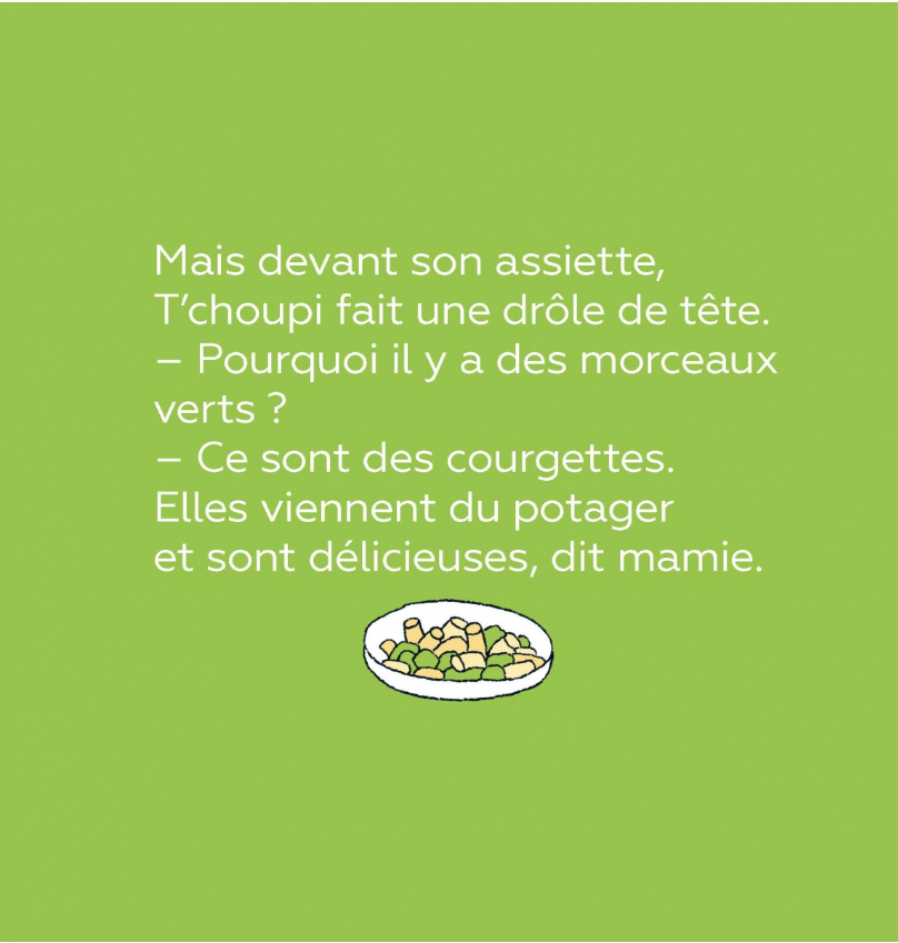 T'CHOUPI MANGE DE TOUT