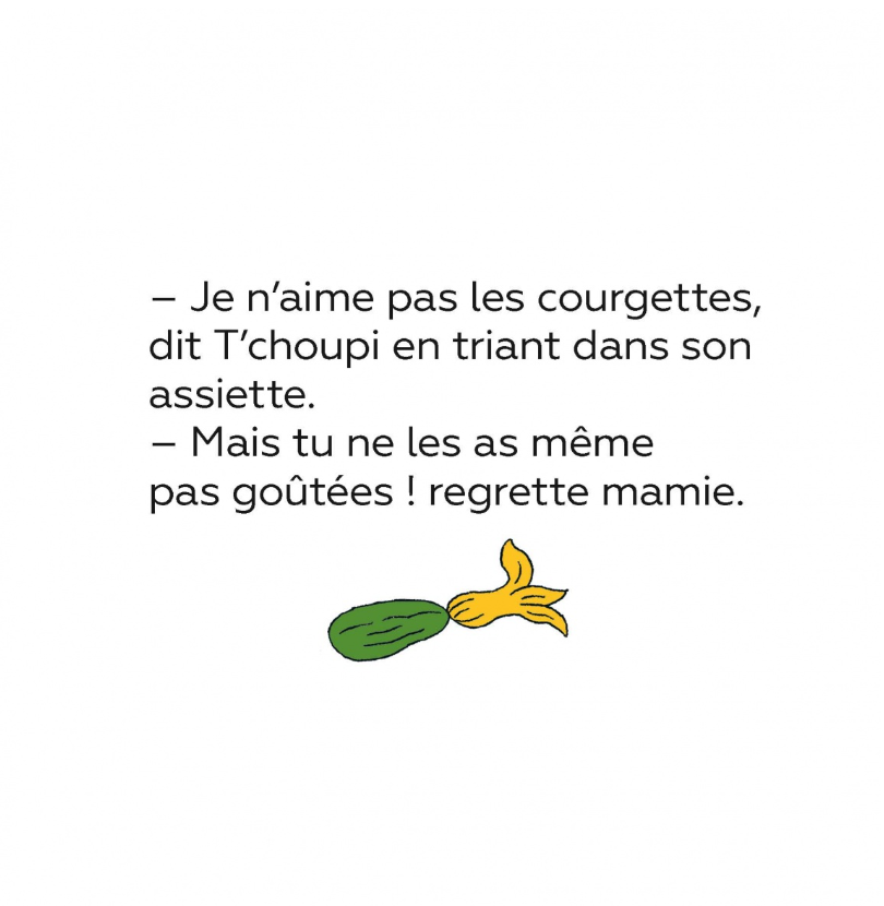 T'CHOUPI MANGE DE TOUT