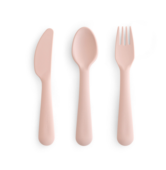 CUTLERY SET - COUVERTS EN PLASTIQUE PP - BLUSH