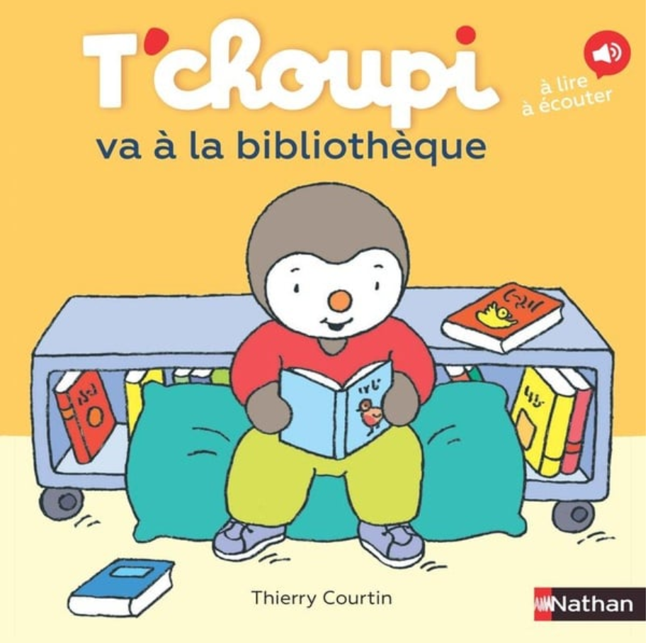 T'CHOUPI VA À LA BIBLIOTHÈQUE