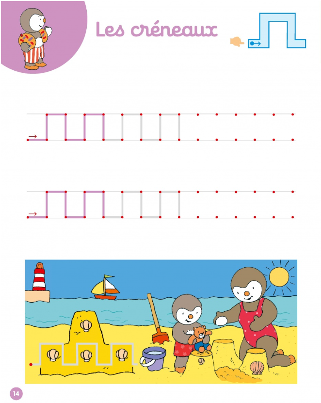 T'CHOUPI - MON CAHIER ARDOISE - LES PREMIERS TRACÉS - DÈS 3 ANS