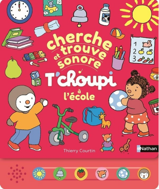 CHERCHE ET TROUVE - T'CHOUPI À L'ÉCOLE
