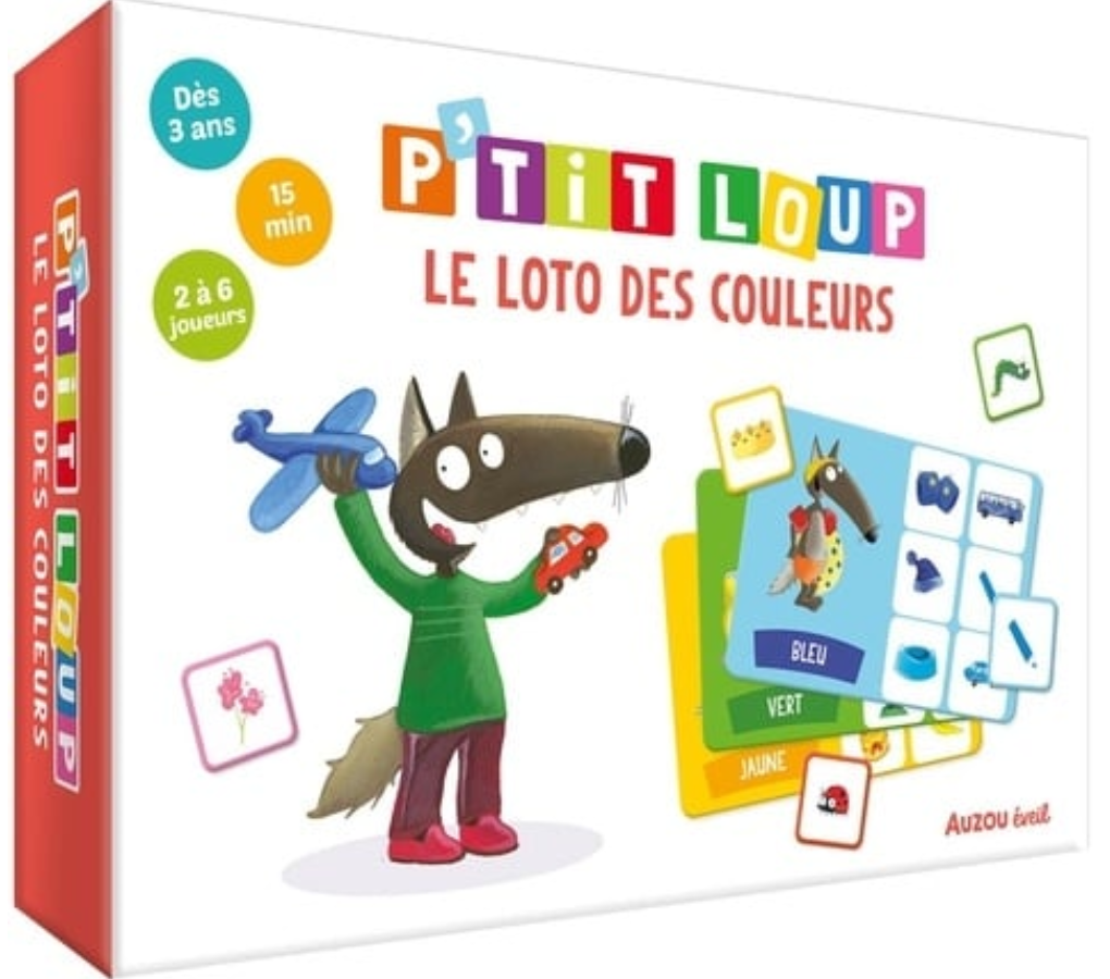 P'TIT LOUP - LE LOTO DES COULEURS