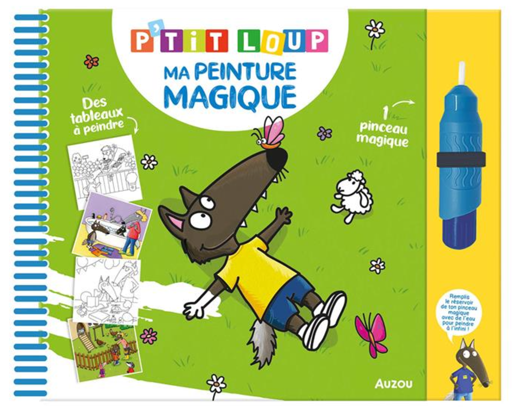 MA PEINTURE MAGIQUE - P'TIT LOUP