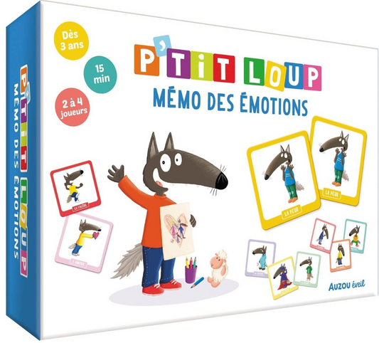 P'TIT LOUP - MEMO DES EMOTIONS