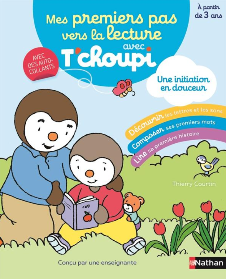 MES PREMIERS PAS VERS LA LECTURE AVEC T'CHOUPI