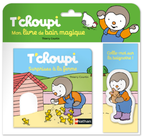 T'CHOUPI LIVRE DE BAIN MAGIQUE - SURPRISES À LA FERME