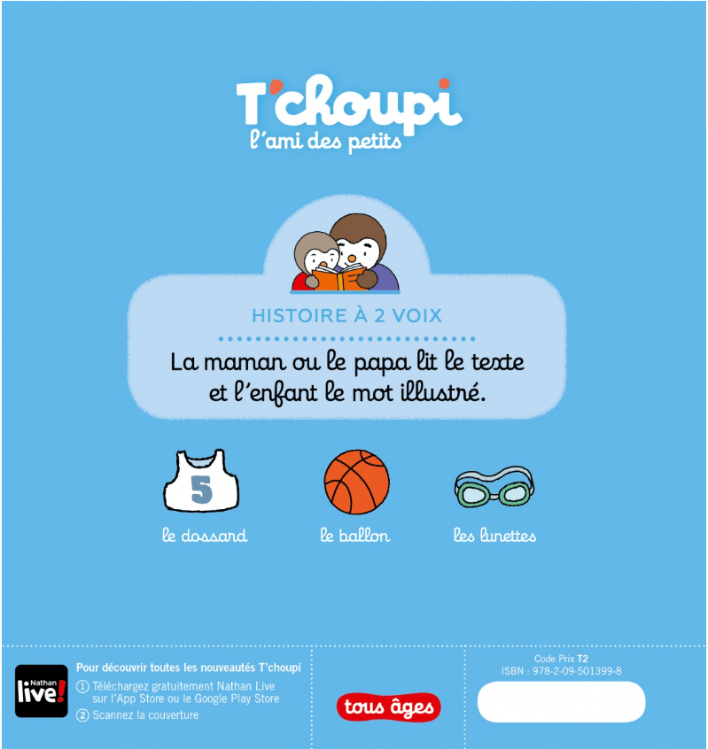 T'CHOUPI CHAMPION DE SPORT