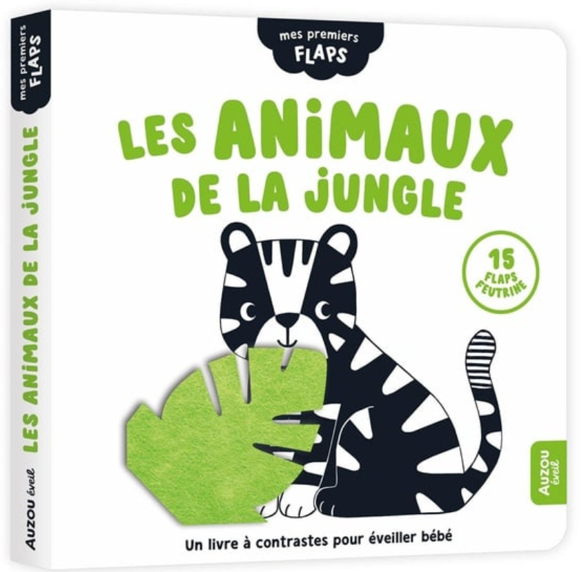 MES PREMIERS FLAPS - LES  ANIMAUX DE LA JUNGLE