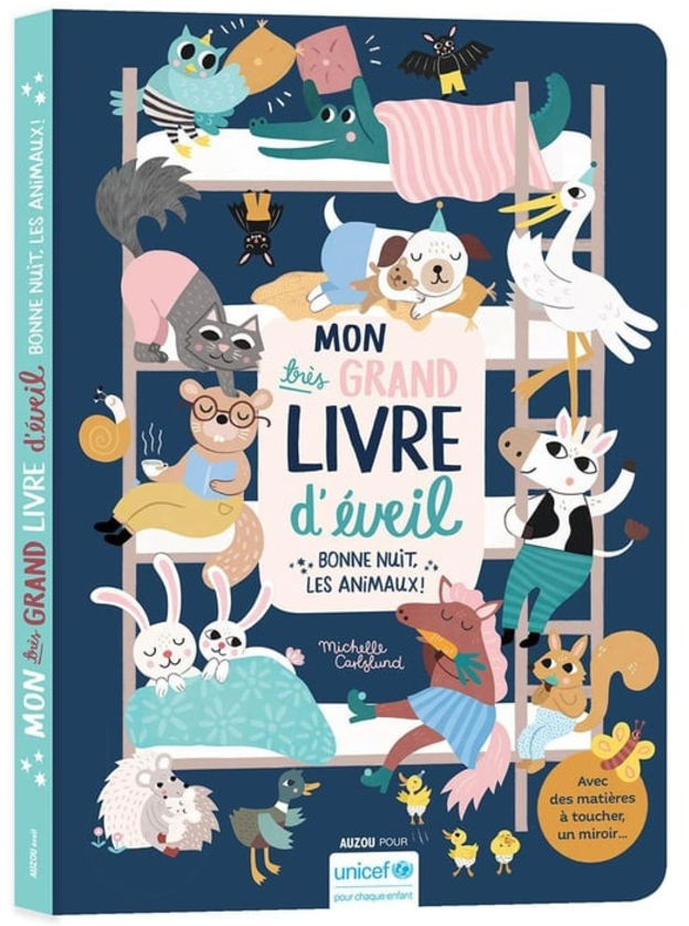MON TRES GRAND LIVRE D'EVEIL - BONNE NUIT LES ANIMAUX
