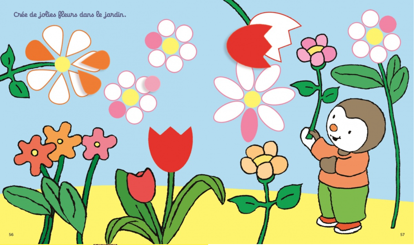 T'CHOUPI MON MAXI CAHIER DE GOMMETTES