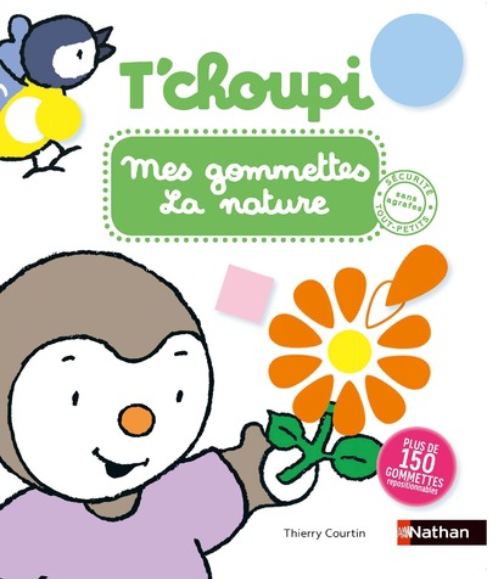 T'CHOUPI MES GOMMETTES - LA NATURE