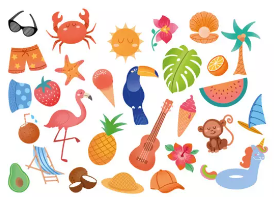 MES P'TITS TATTOOS - TROPICOOL