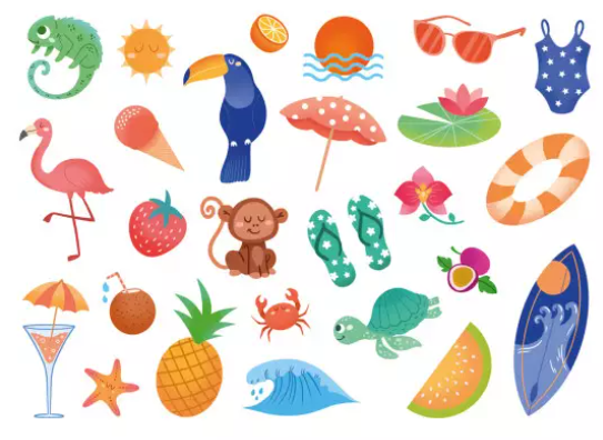 MES P'TITS TATTOOS - TROPICOOL